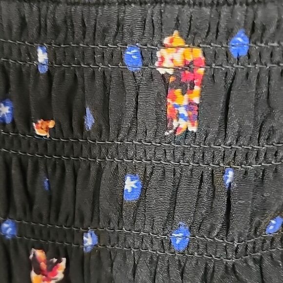 Free People Two Faces Long Sleeve Black Mini Dress Medium NWT - Picture 5 of 16